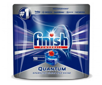 Akcesoria do zmywarek FINISH Kapsulki Quantum 100 szt. regularne